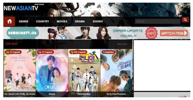 NewAsianTV - Best Chinese Movie Sites