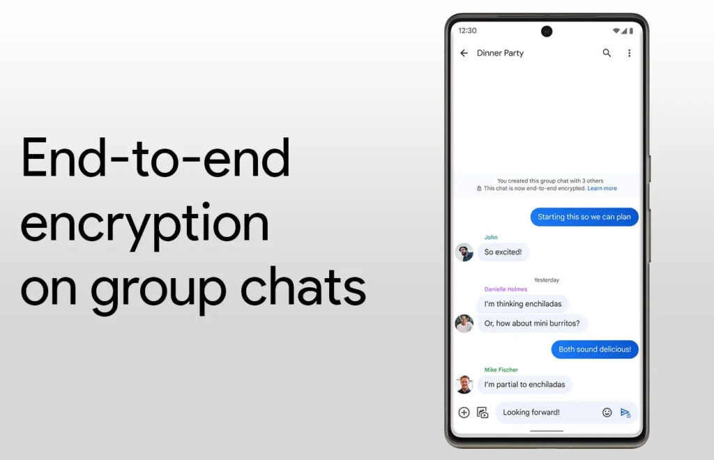 How To Enable End-To-End Encryption On Text Messages? - Lock Symbol on Android Text Message