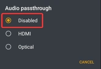 Disable Plex Audio Passthrough - Plex: An Error Occurred Loading Items to Play