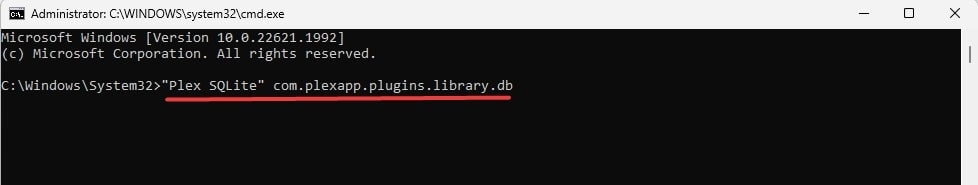 «Plex SQLite» com.plexapp.plugins.library.db — Plex: произошла ошибка при загрузке элементов для воспроизведения