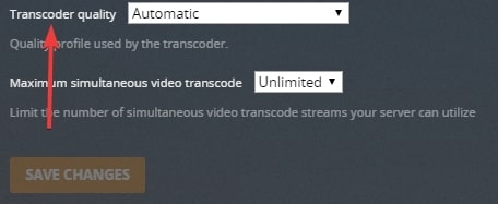 Plex Transcoder Settings - Plex: An Error Occurred Loading Items to Play