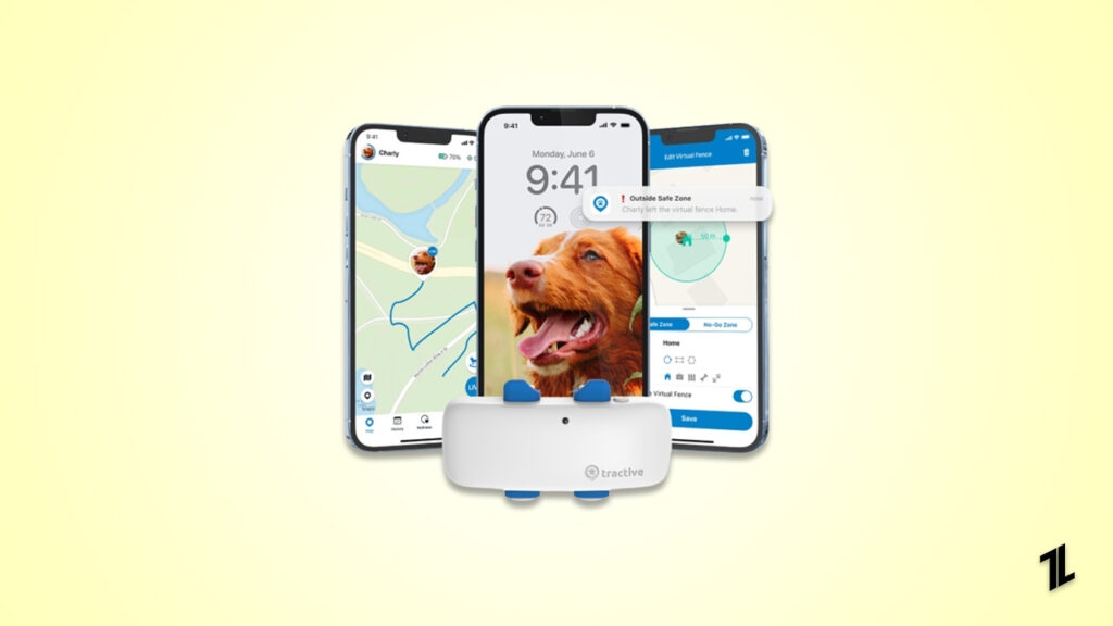 tractive GPS Tracker for Dogs - AirTag Alternatives for Android