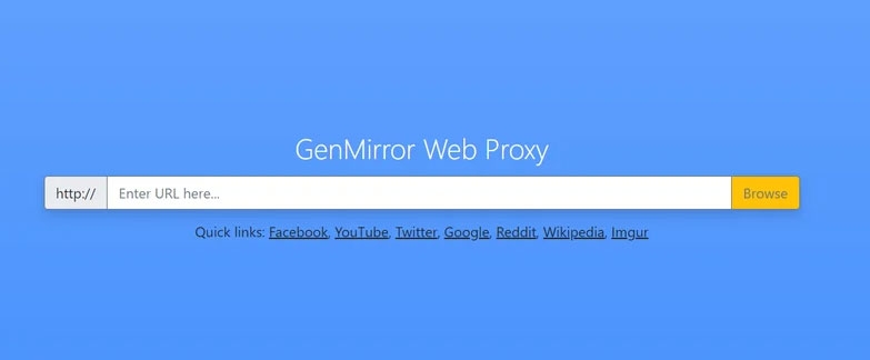 GenMirror - Best YouTube Proxy Sites