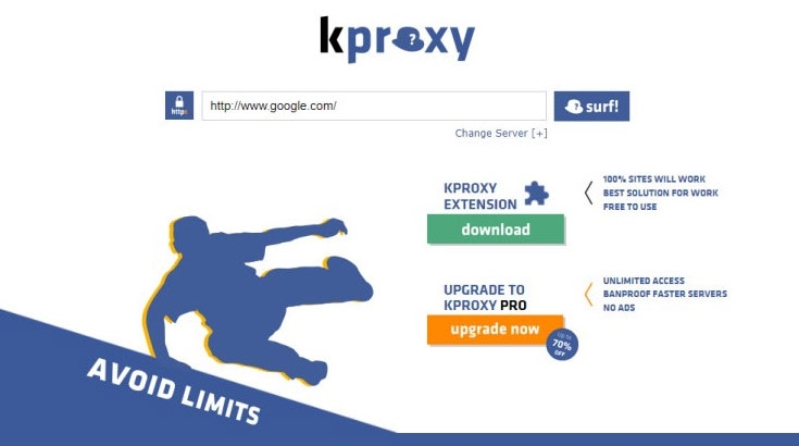 KProxy — лучшие прокси-сайты YouTube