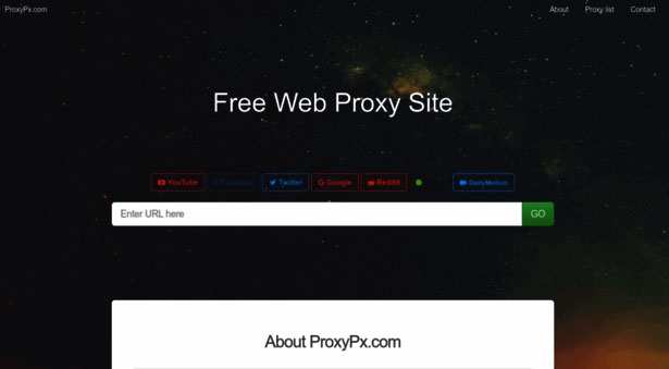 ProxyPx — лучшие прокси-сайты YouTube