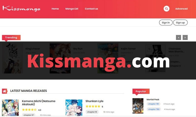 KissManga - Лучший сайт для чтения манги