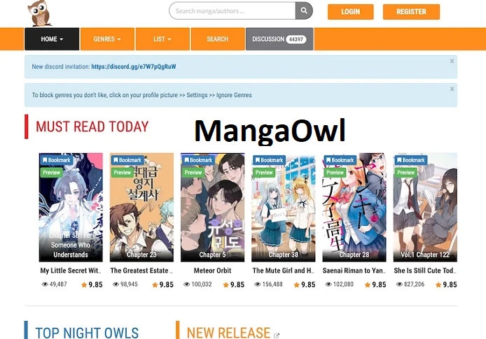 Manga Owl — лучший сайт для чтения манги