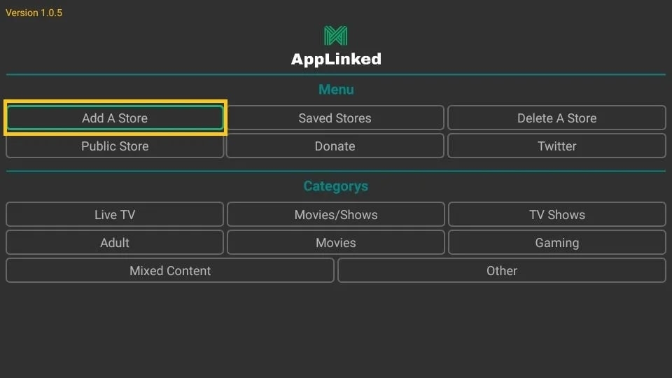 AppLinked – Добавить магазин – Коды AppLinked