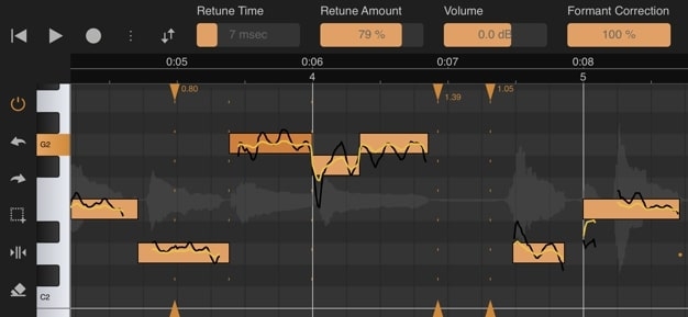 Vocal Tune Studio - Melhor aplicativo de ajuste automático