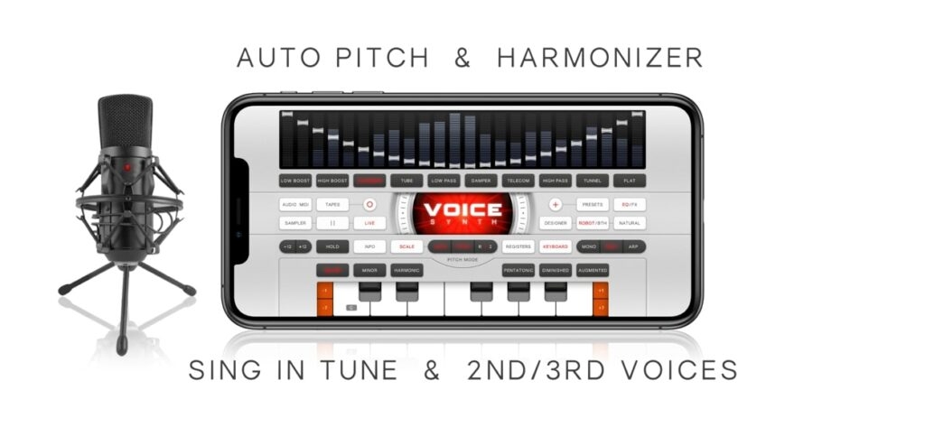 Voice Synth - Melhor aplicativo de ajuste automático