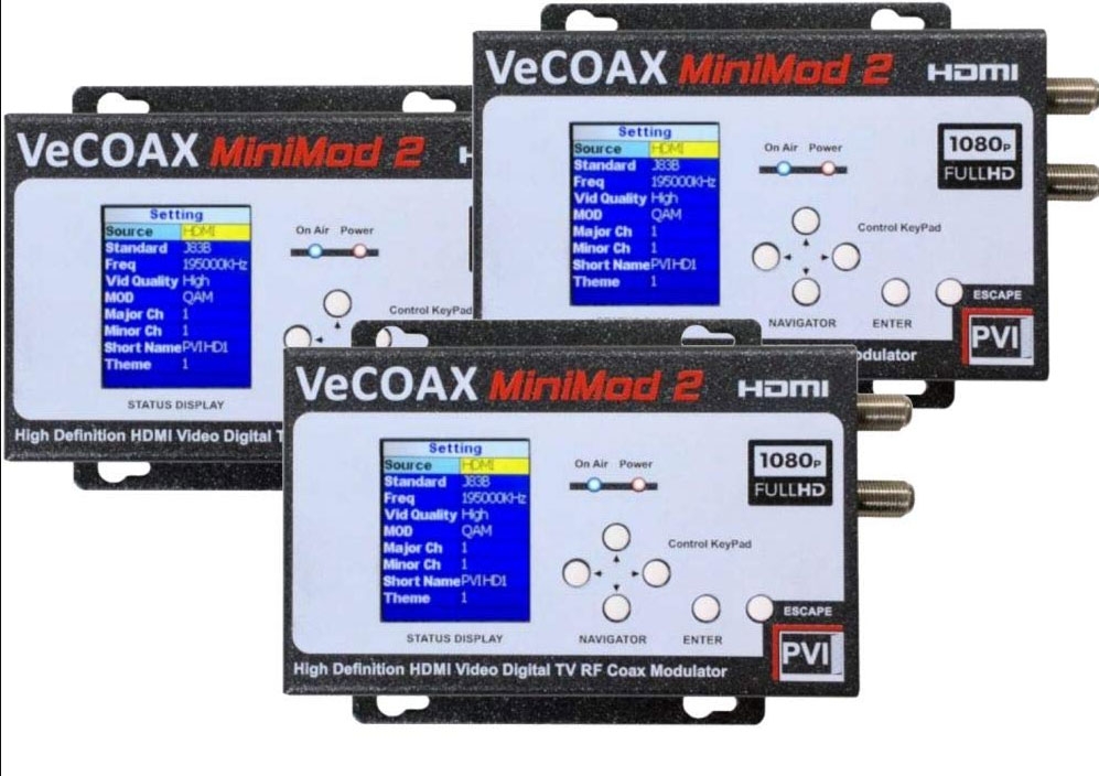ProVideoInstruments VeCoax HDMI Modulator - Best HDMI RF Modulators