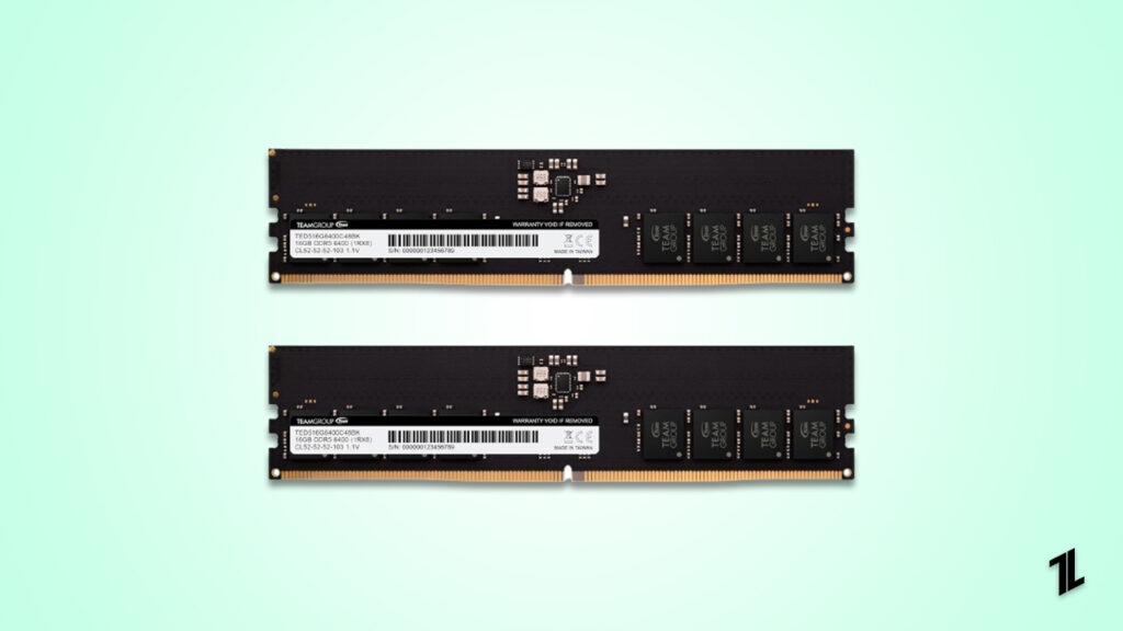 TEAMGROUP Elite DDR5 32GB Kit (2x16GB) 6400MHz PC5-51200 CL52 - Best DDR5 RAM for Intel i9-14900K