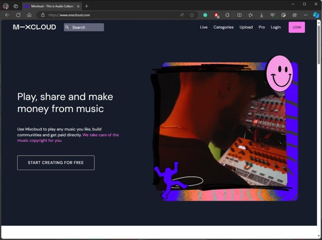 MixCloud - Unblocked Music Site