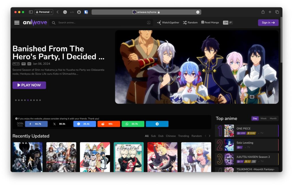 9 Best Anime Websites To Watch Anime Free TechLatest
