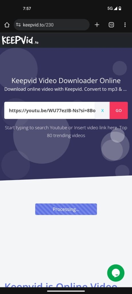 KeepVid - Download YouTube Videos on Android