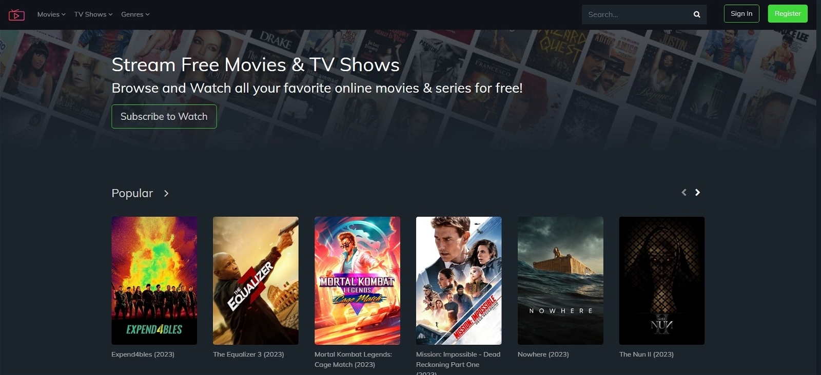 BEST WEBSITE TO WATCH MOVIES AND SERIES FOR FREE IN INDIA visual data 4