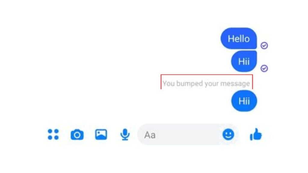 what is bump on messenger