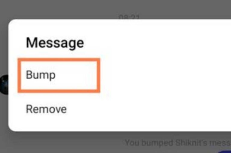 What Is Bump On Messenger? And How To Use It? TechLatest 