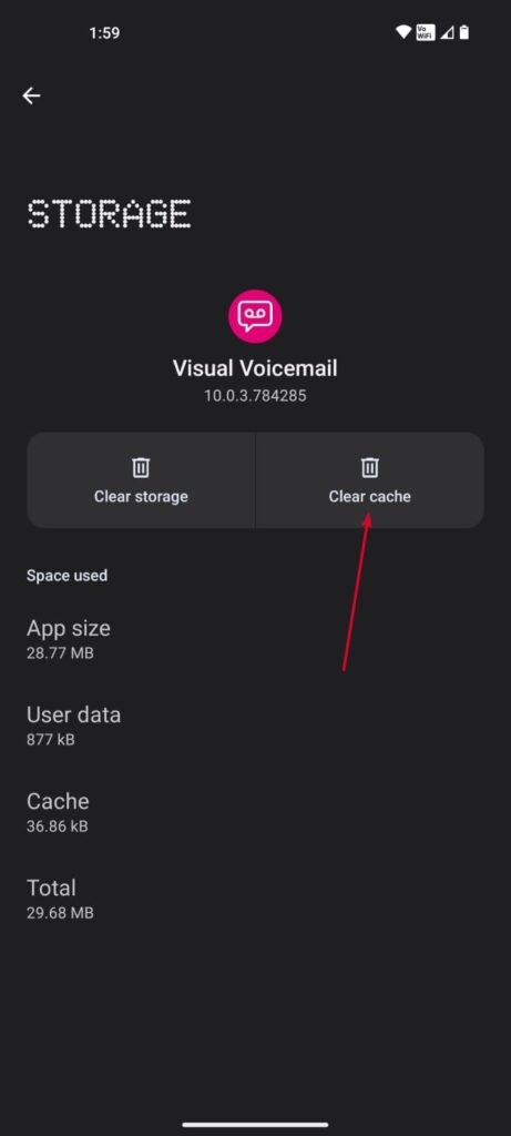 Clear VVM Cache - T-Mobile Visual Voicemail Not Working