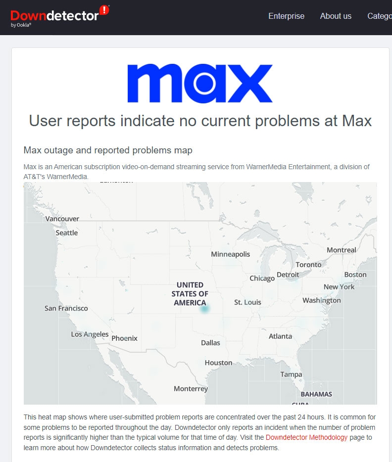  Check if Max Servers are Down - Max App Not Working