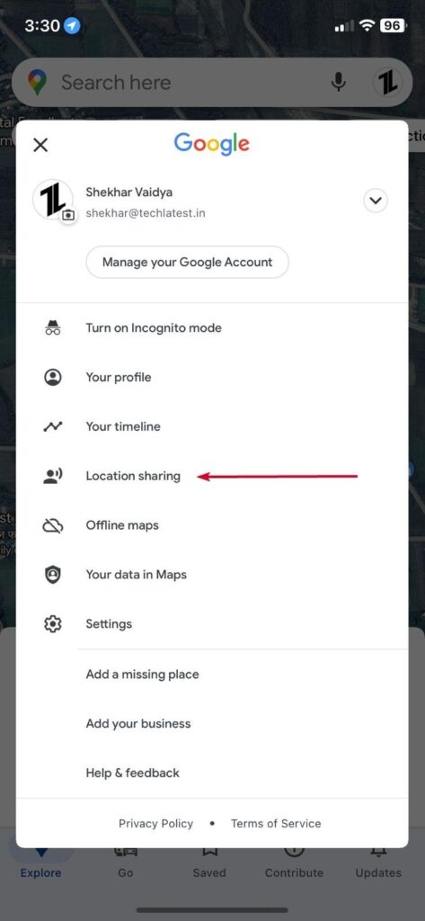Google Maps Location Sharing - Phone Tracker Apps With GPS Tracking