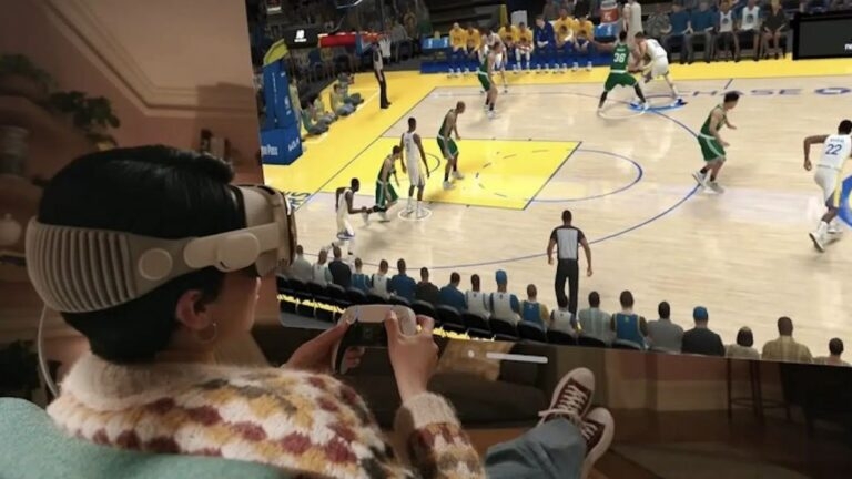 NBA Enhancing Vision Pro for an Upgraded Courtside Experience