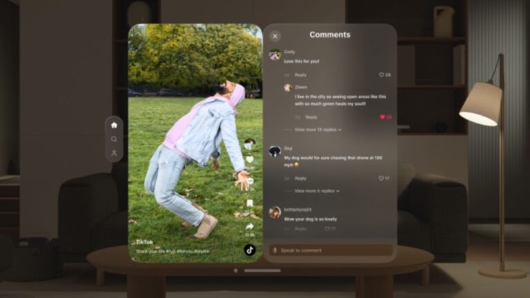 TikTok expands its reach to the Apple Vision Pro platform, offering enhanced accessibility.