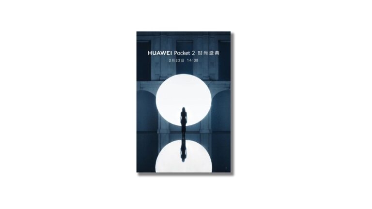 Huawei Pocket 2 is set to debut on February 22nd