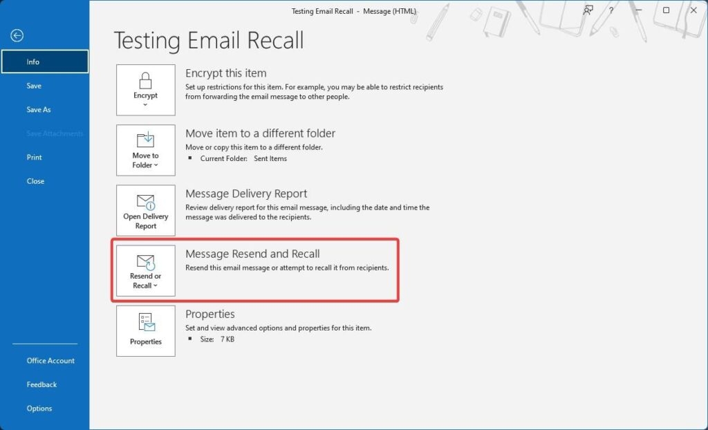 Recall Outlook Mail - How to Unsend Email in Outlook and Gmail