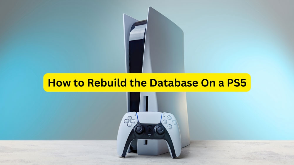 How to Rebuild the Database On PS5