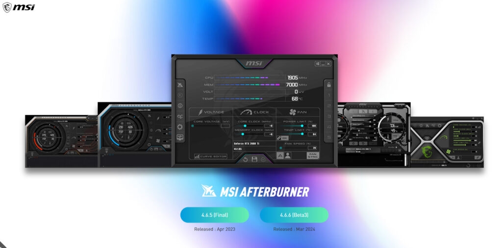 Download The Latest Version - MSI Afterburner Greyed Out/Disabled