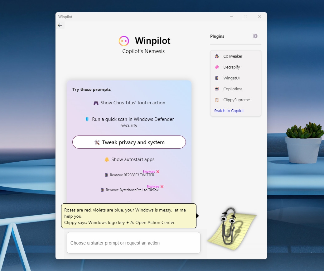 Winpilot (BloatyNosy): Debloat Your Windows 11 PC (Remove Bloatware ...