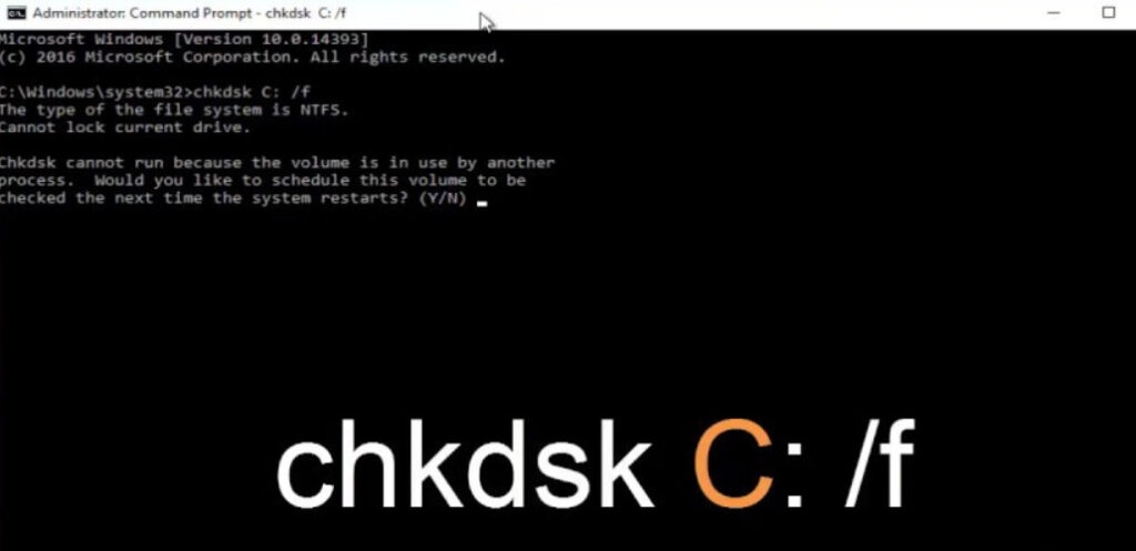 Запустить CHKDSK - PFN_LIST_CORRUPT