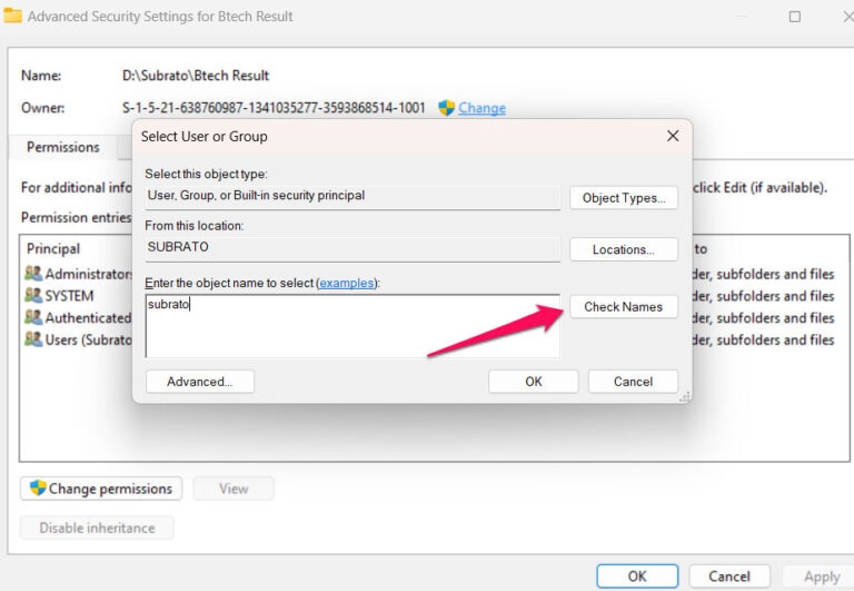 How to fix the failed to enumerate objects in the container error