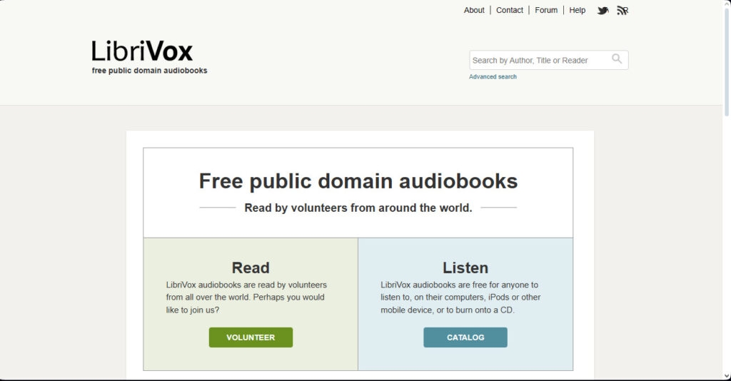 LibriVox - альтернатива PDF-дисководу
