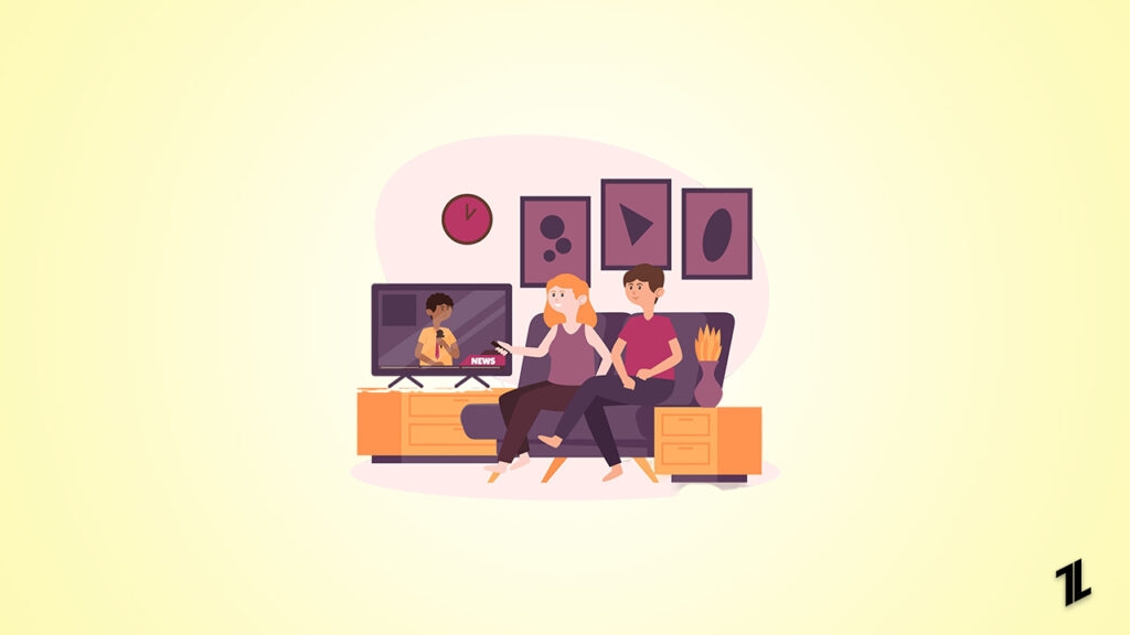 Watching TV