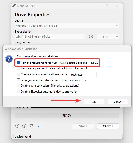 Remove Windows 11 Hardware Requirements - Windows 11 24H2 on unsupported PC