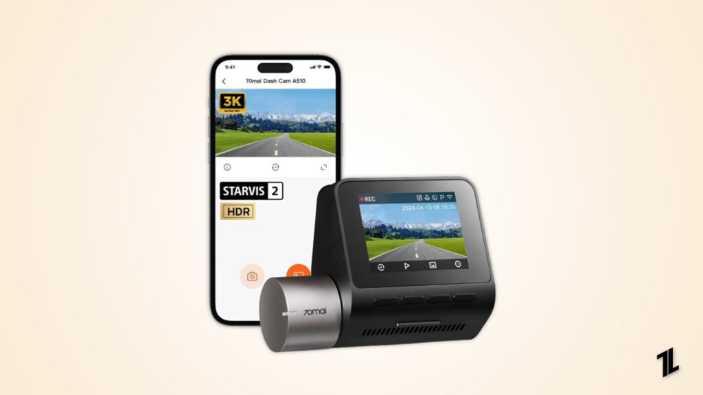 70mai A510 HDR 3K Dash Cam - Best Dashcam Under ₹10,000