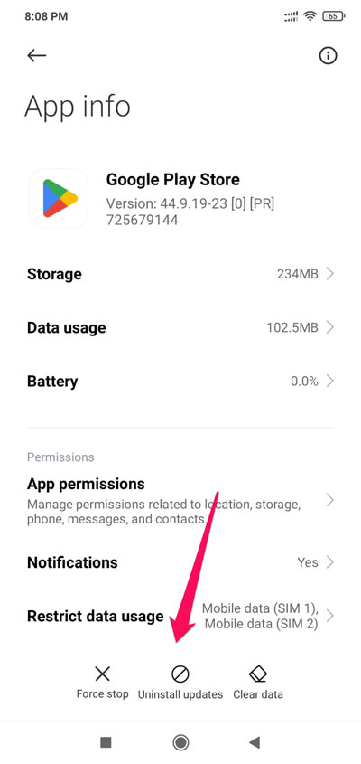 [Fix] Google Play Store Transaction Was Declined [OR-FGEMF-20] 2