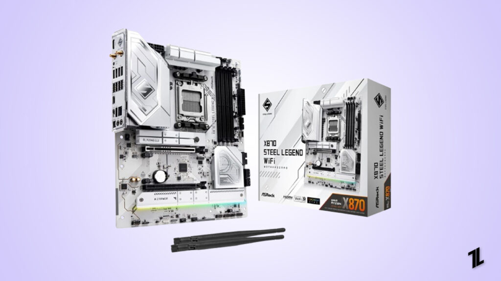 ASRock X870E Steel Legend - Best Motherboard for Ryzen 7 9800X3D