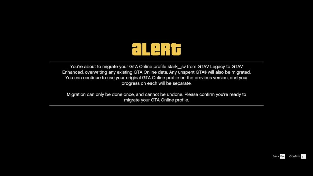 Transfer Data from GTA V Legacy to GTA V Enhanced