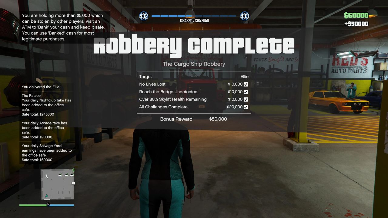 Salvage Yard Robbery
