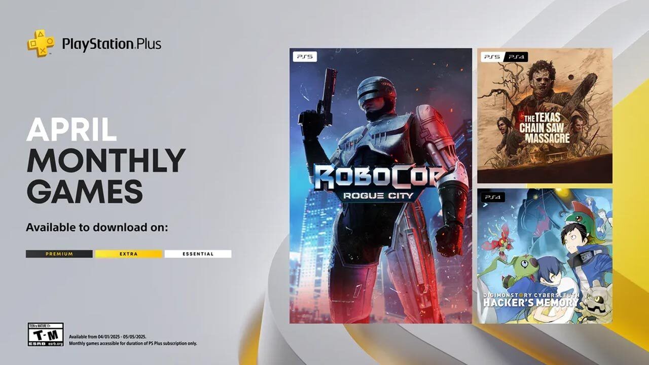 PlayStation Plus April Free Games 