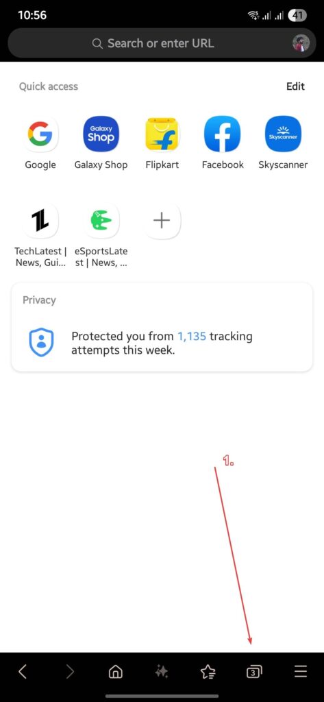 Samsung Internet Secret Mode
