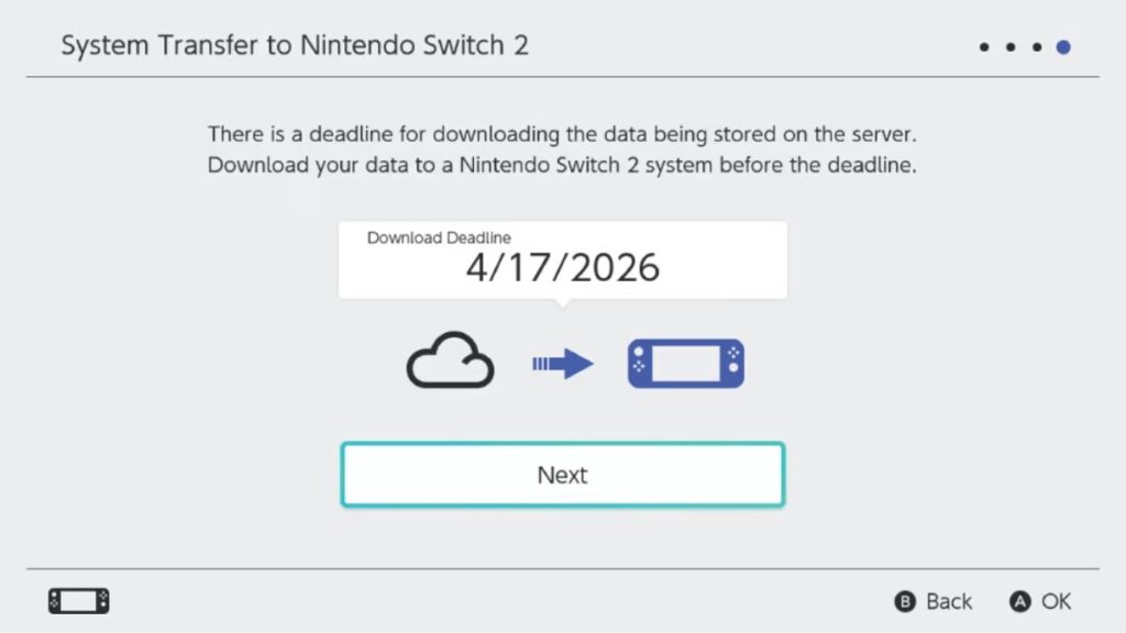 Transfer Data from Nintendo Switch to Switch 2