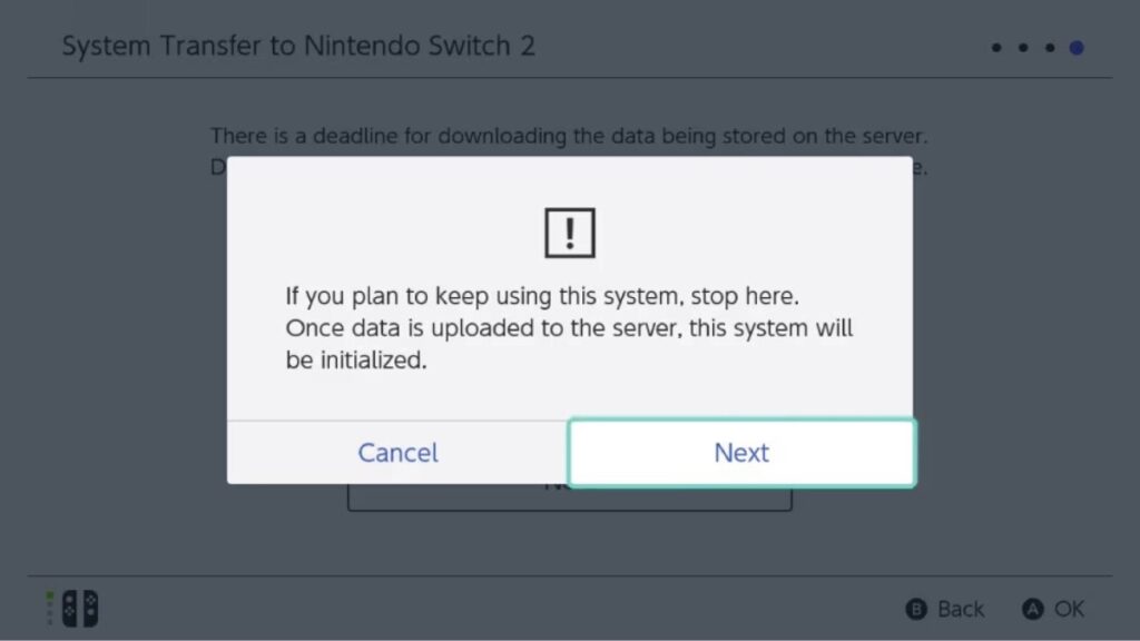 Transfer Data from Nintendo Switch to Switch 2