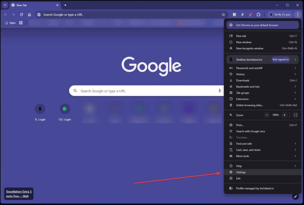Add a Proxy in Chrome