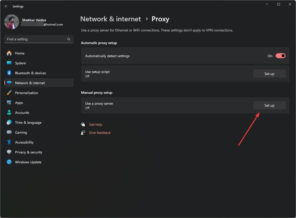 Windows Proxy