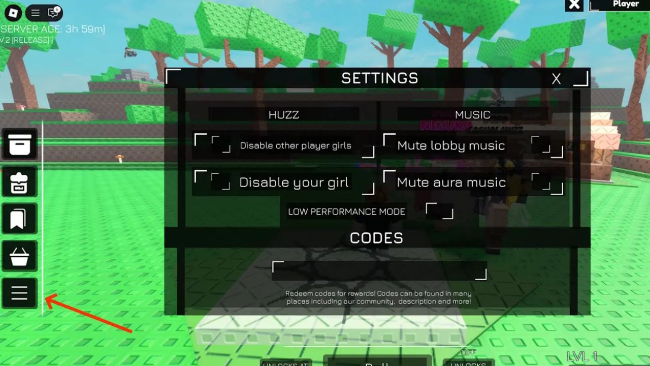 Huzz RNG Codes May 2025