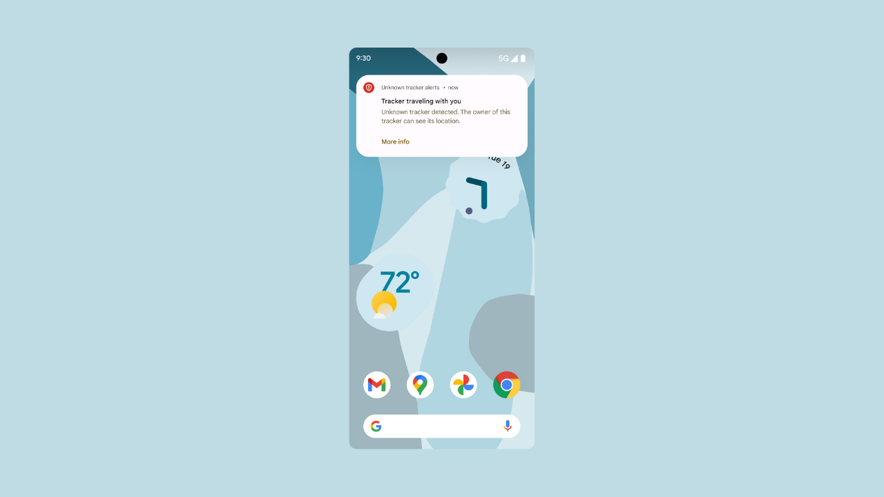 Samsung Unknown Tracker Alerts
